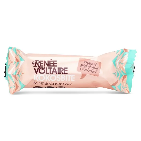 Renee Voltaire Kokosbite, 40 g, Mint & Choklad