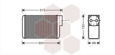 Värmepaket VAN WEZEL 76006017