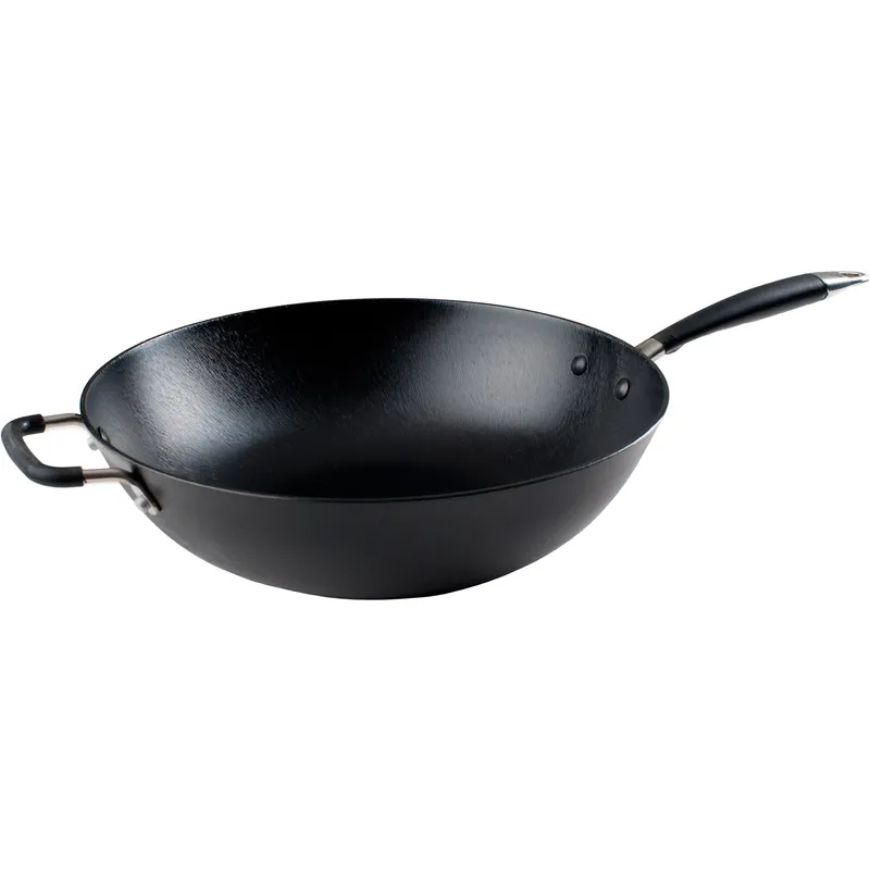 Ronneby Bruk Ultra Light Original wokpanna gjutjärn lätt 34 cm