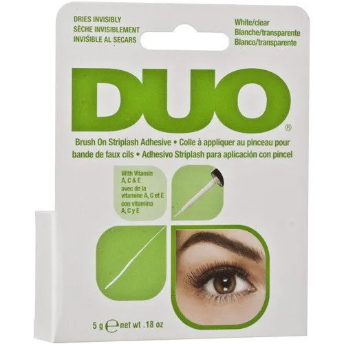 Duo Brush On Striplash Adhesive White 5g Duo Eyelash Adhesive