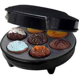 Champion Muffin Maker 7 Muffins Ceramic 700W MM400 Svart