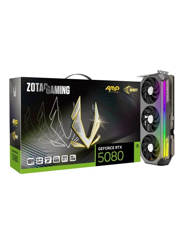 Zotac gam rtx 5080 amp extreme infinity grafikkort