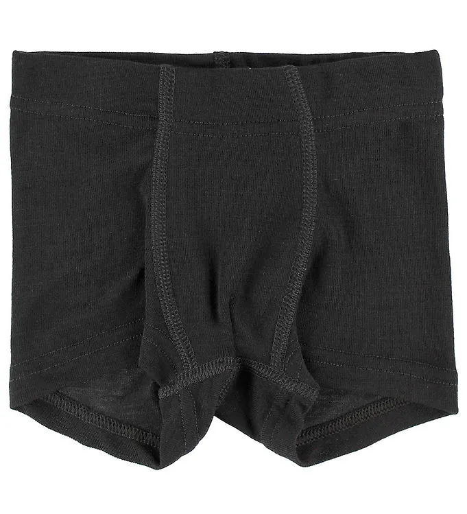 Joha Boxershorts – Ull/Silke – Svart (#0366)