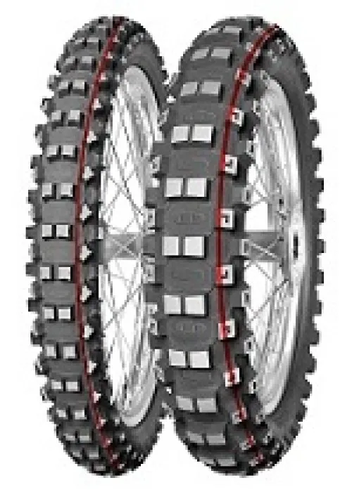 Mitas Terra Force-MX SM ( 60/100-12 TT 36M Gummiblandning SOFT Medium, NHS, Framhjul, rot & gelb )