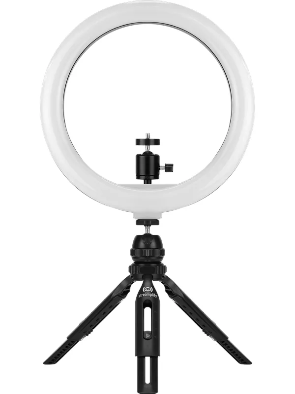 Streamplify Ring Light 10 - 25.4cm - Black