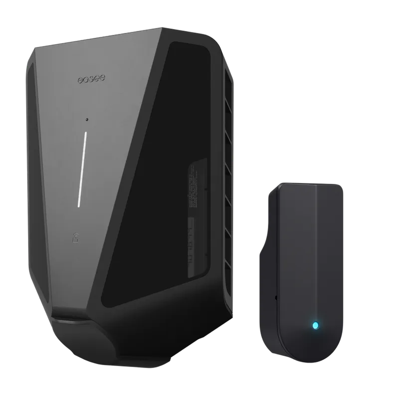 Easee Max charging box 22kW 4G + WiFi Type 2 Black