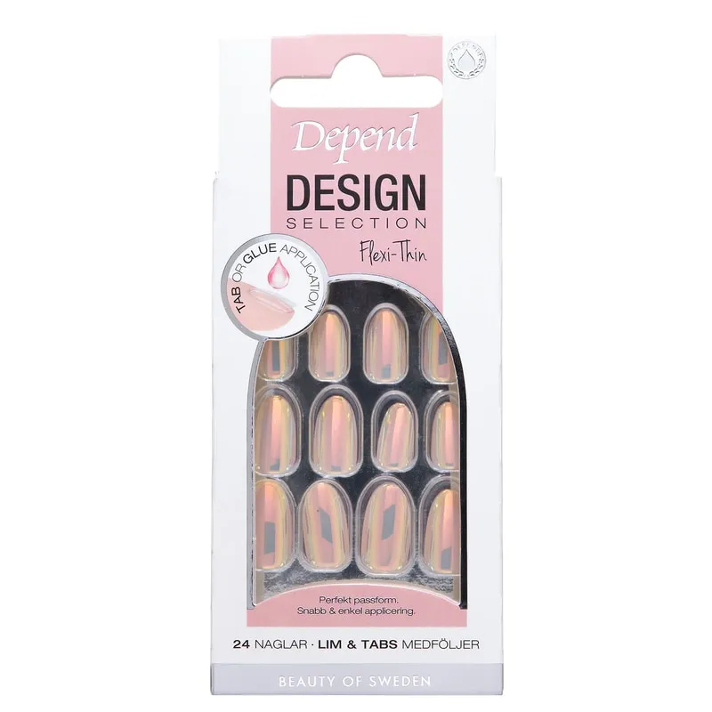 Depend Design Selection Unicorn Chrome Oval nord - 24 pcs