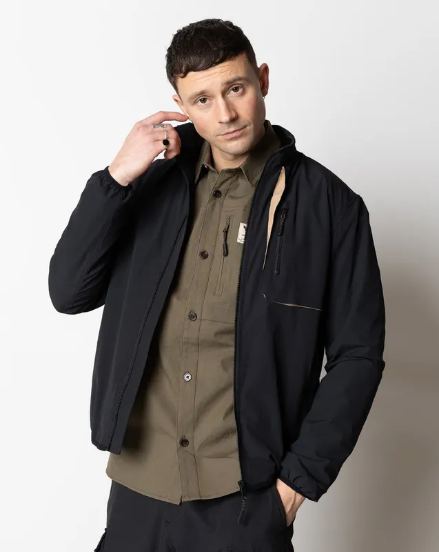 Fat Moose Track Jacket Svart