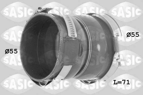 Laddluftslang SASIC 3350001