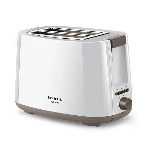 TAURUS Brödrost Mytoast 2 Två Fack Vit