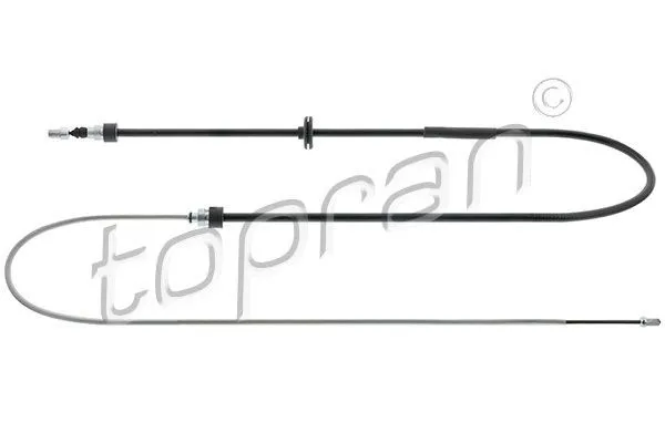 Handbromsvajer TOPRAN 701 508