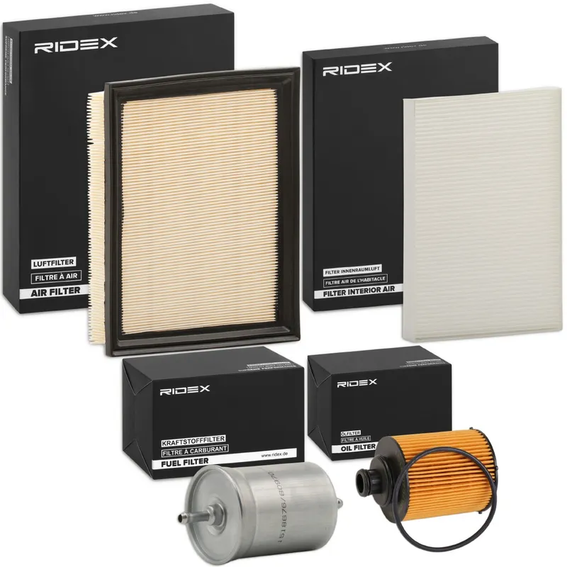 Filtersats RIDEX 4055F0069