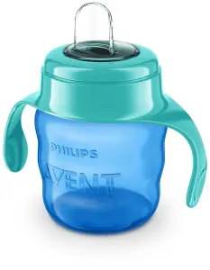 Philips Avent Pipmugg 200 ml, 6 m+ 1-pack Blå/Grön