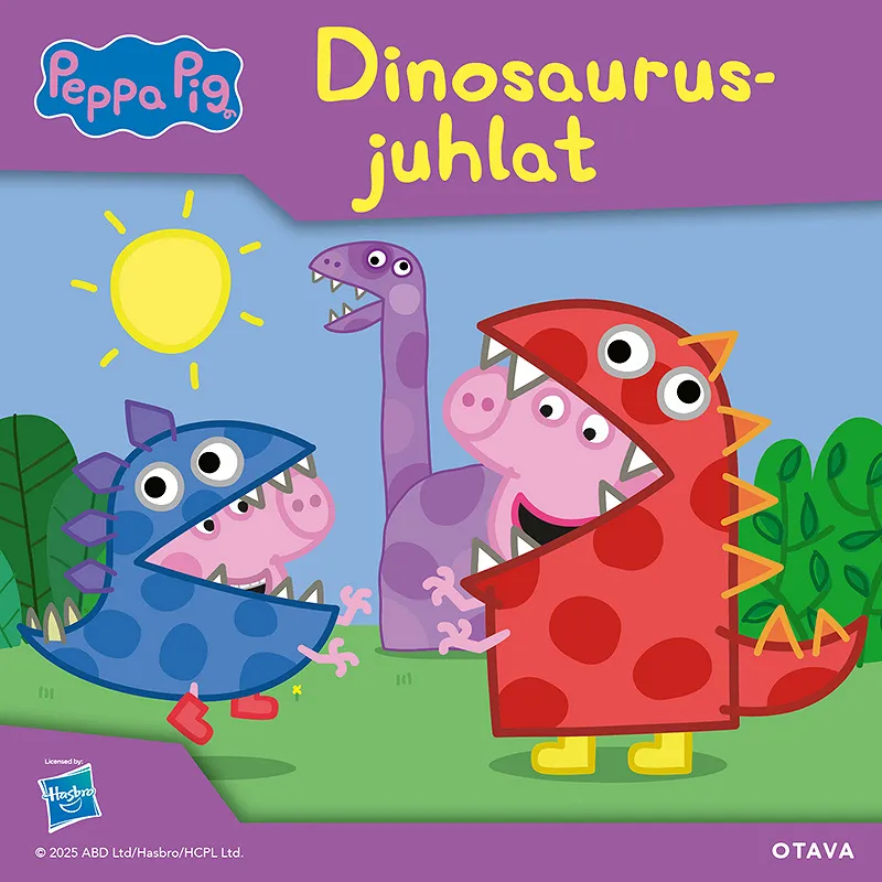 Pipsa Possu – Dinosaurusjuhlat, Ljudbok