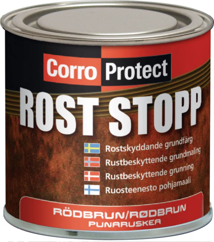 CORROSTABIL Rost Stopp grundfärg rödbrun 250ml - P49168 - 49168
