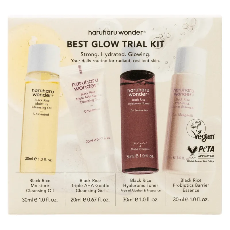 haruharu Wonder Haruharu Wonder Best Glow Trial Mini Kit 4 st