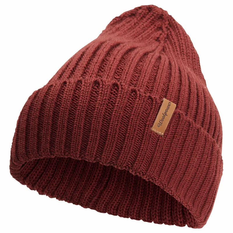 Woolpower Beanie Rib Rust Red