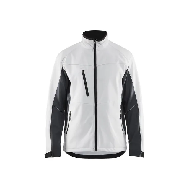 SOFTSHELLJACKA 4950 2516 VIT/MÖRKGRÅ 4XL | Beijerbygg Byggmaterial