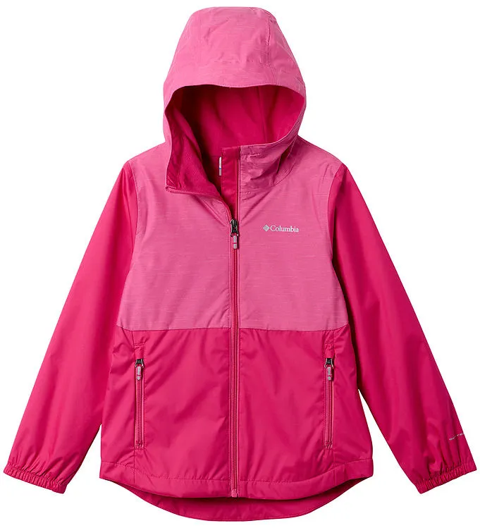 Columbia Sommarjacka m. Fleece - Regniga stigar - Guava Rosa