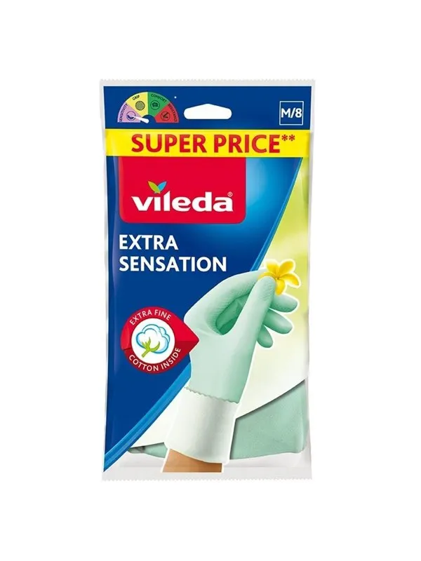 Vileda Extra Sensation Gloves ”M”