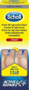 Scholl Active Repair Foot Cream For Cracked Heels - 60 ml