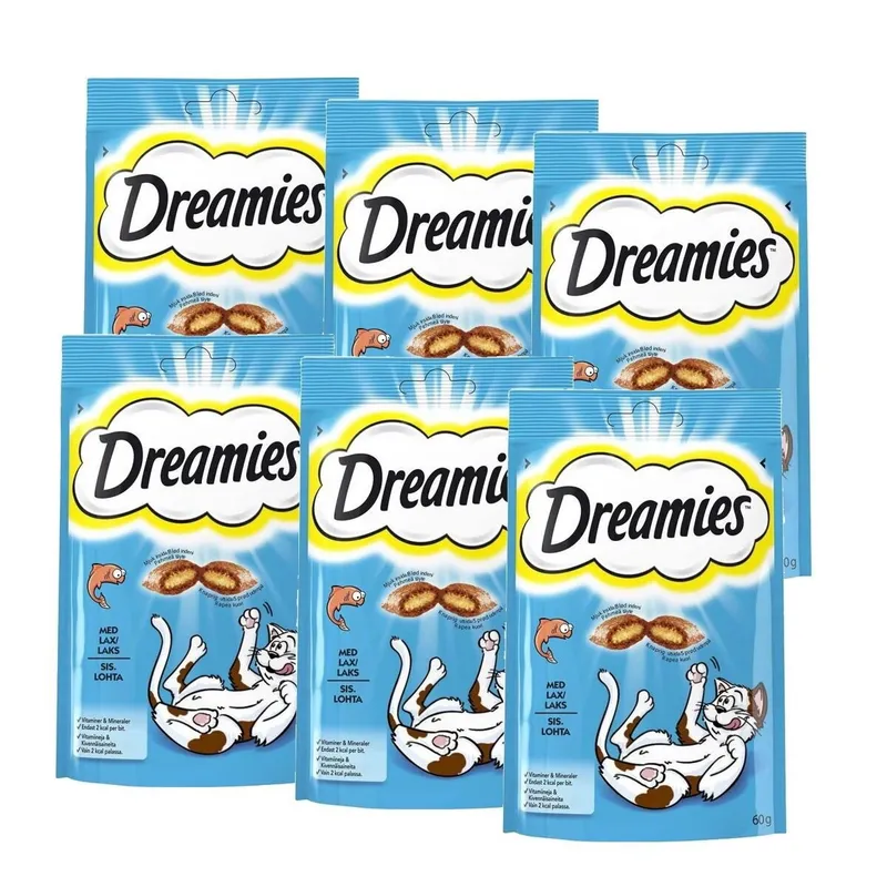 Dreamies Lax 6×60 g