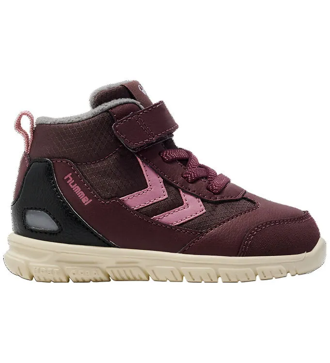 Hummel Vinterkängor - Crosslite Vinter Mid - Infant - Pepparkorn