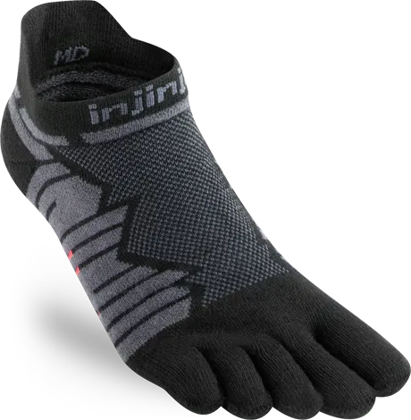 Injinji Men’s Ultra Run No-Show Onyx