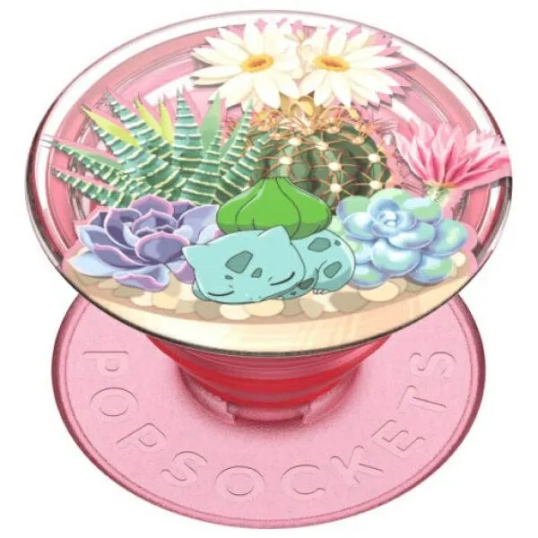 PopSockets Bulbasaur Terrarium Mobilgrip och stativ 112661 - licensed