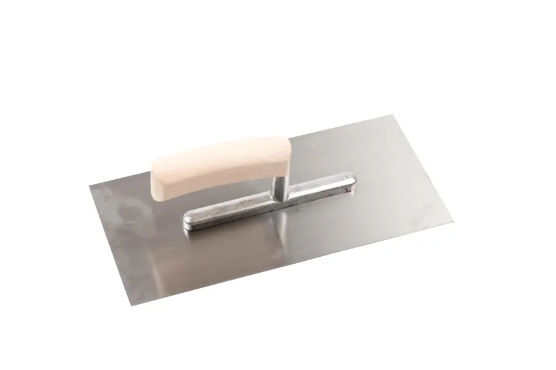KGC 5437 Slipstål 130 x 280 mm, med trähandtag Rostfri