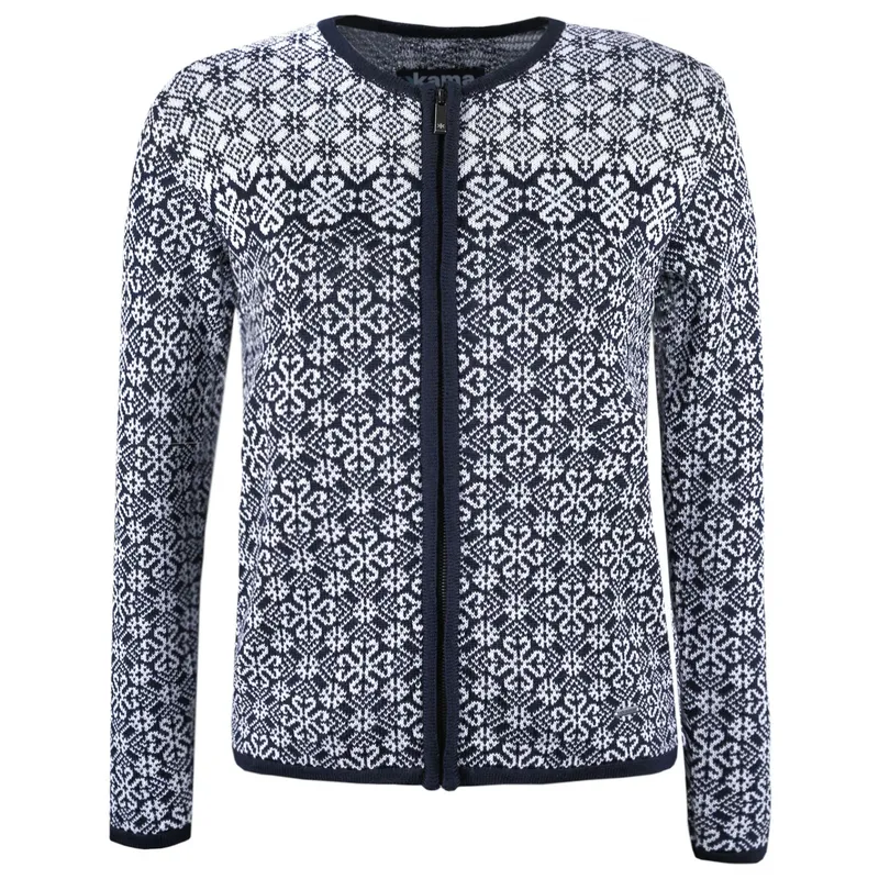 Kama Gerda, Merino Sweater, Dam, Navy