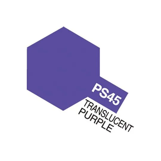 PS-45Translucent Purple 100ML SPRAY färg, farve, väri