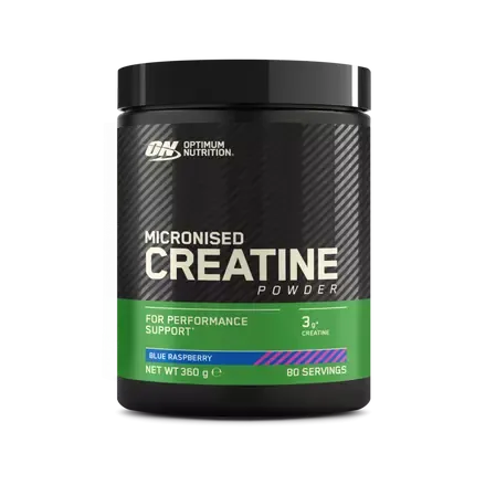 Optimum Nutrition Creatine Powder Blue Raspberry 360g