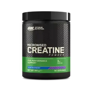Optimum Nutrition Creatine Powder Blue Raspberry 360g