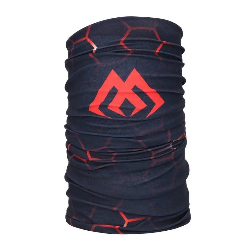 Mikado Neck Warmer 007 – Black/Red