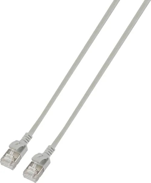 Prokord Slim Network Cable / Patch Cord Lszh Rj-45 Cat 6a 0.5m Grå
