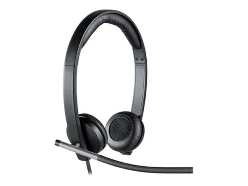 Logitech H650e 5-pack Stereo Usb-a Silver, Svart