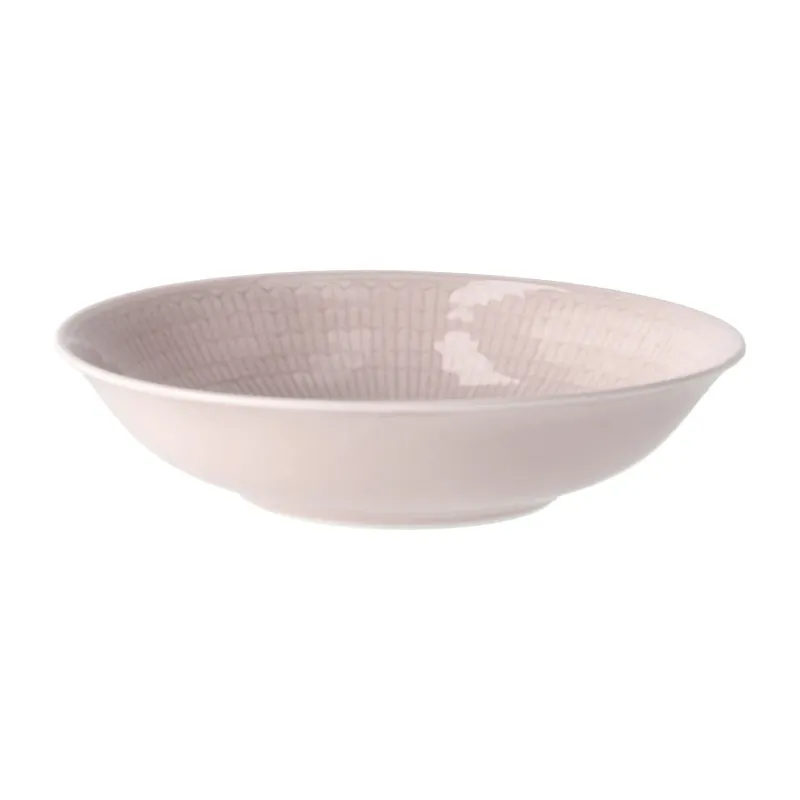 Rörstrand - Swedish Grace - Ros - Djup tallrik 19 cm Design Louise Adelborg