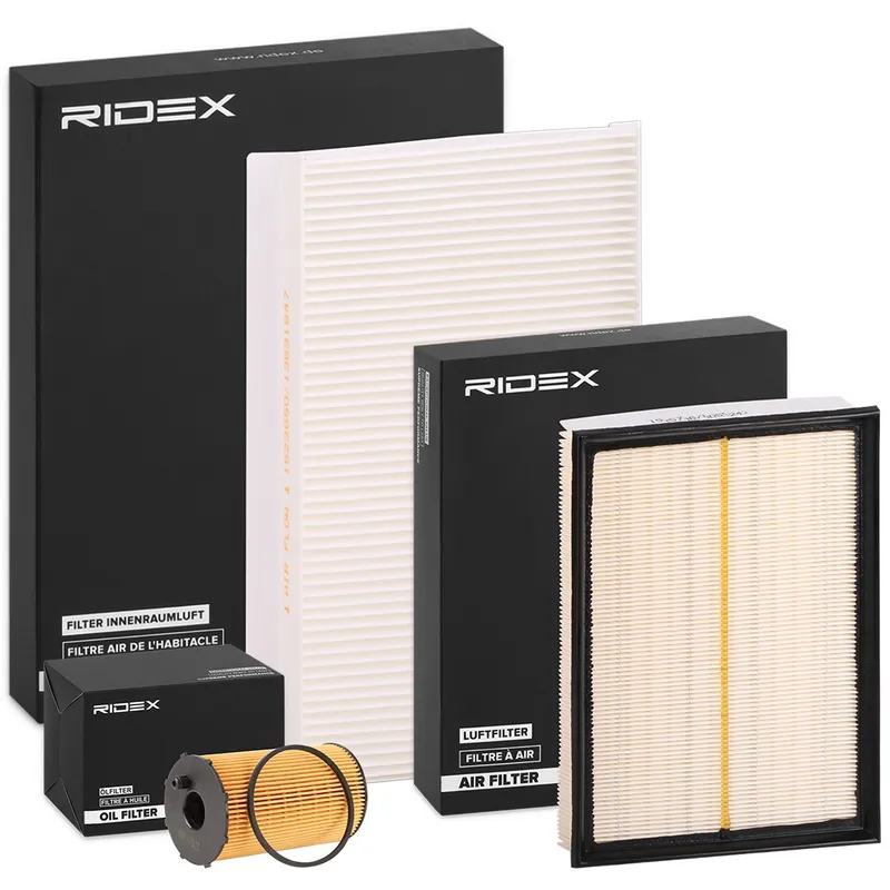 Filtersats RIDEX 4055F4146