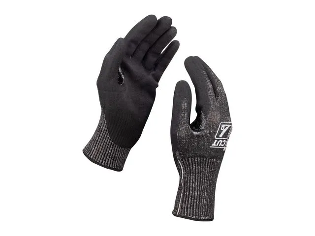 Guide Gloves 313 Handske nitril, skärskydd, touch 10