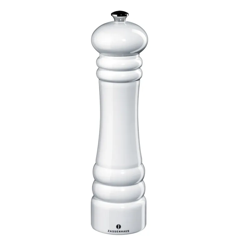 Zassenhaus Pepparkvarn 24 cm Vit Blank