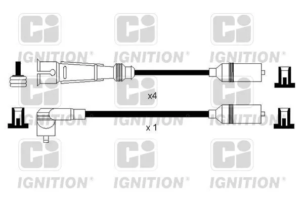 Tändkabelsats QUINTON HAZELL XC1149