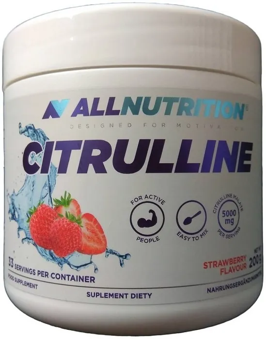Allnutrition – Citrullin, Jordgubb, 200g
