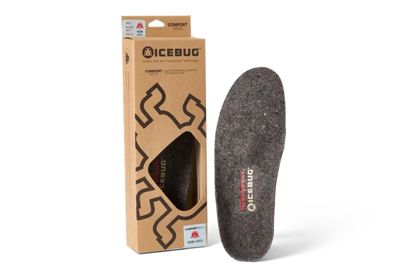 Icebug Icebug Insoles Comfort Wool Medium Charcoal