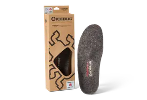Icebug Icebug Insoles Comfort Wool Medium Charcoal (#0559)