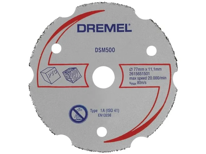 Dremel DSM500 2615S500JB Separationspår rakt 77 mm 1 st