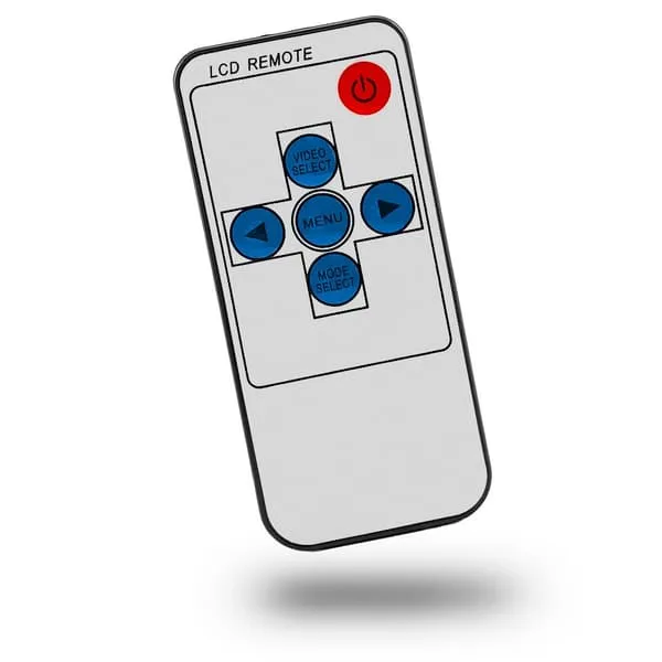 Trådlös 7-tums monitor med backkamera