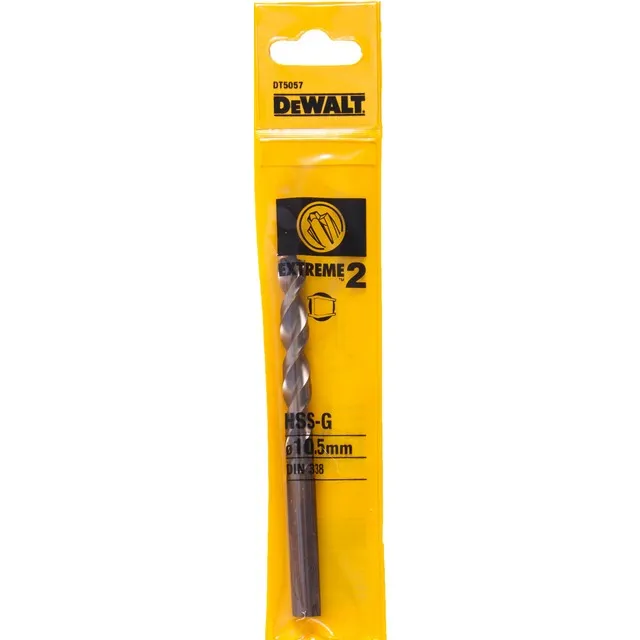 BORR HSS EXT2 10,5MM 1-PACK DT5057-QZ METALLBORR EXTREME2 | Beijerbygg Byggmaterial