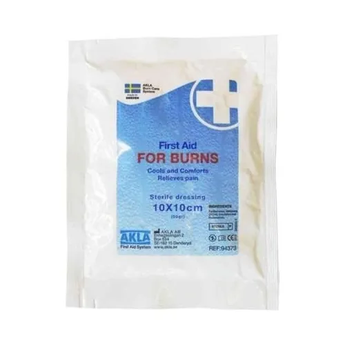 Brännskadeförband For Burns – 10x10cm gelkompress m binda