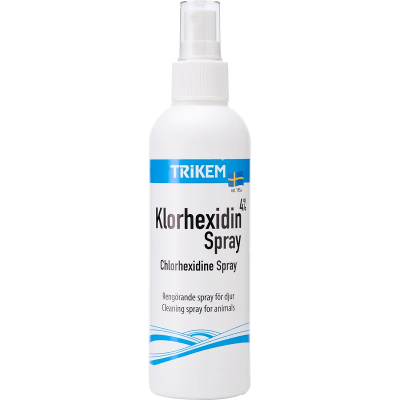 Bakteriehämmande Klorhexidin Spray – 200 ml